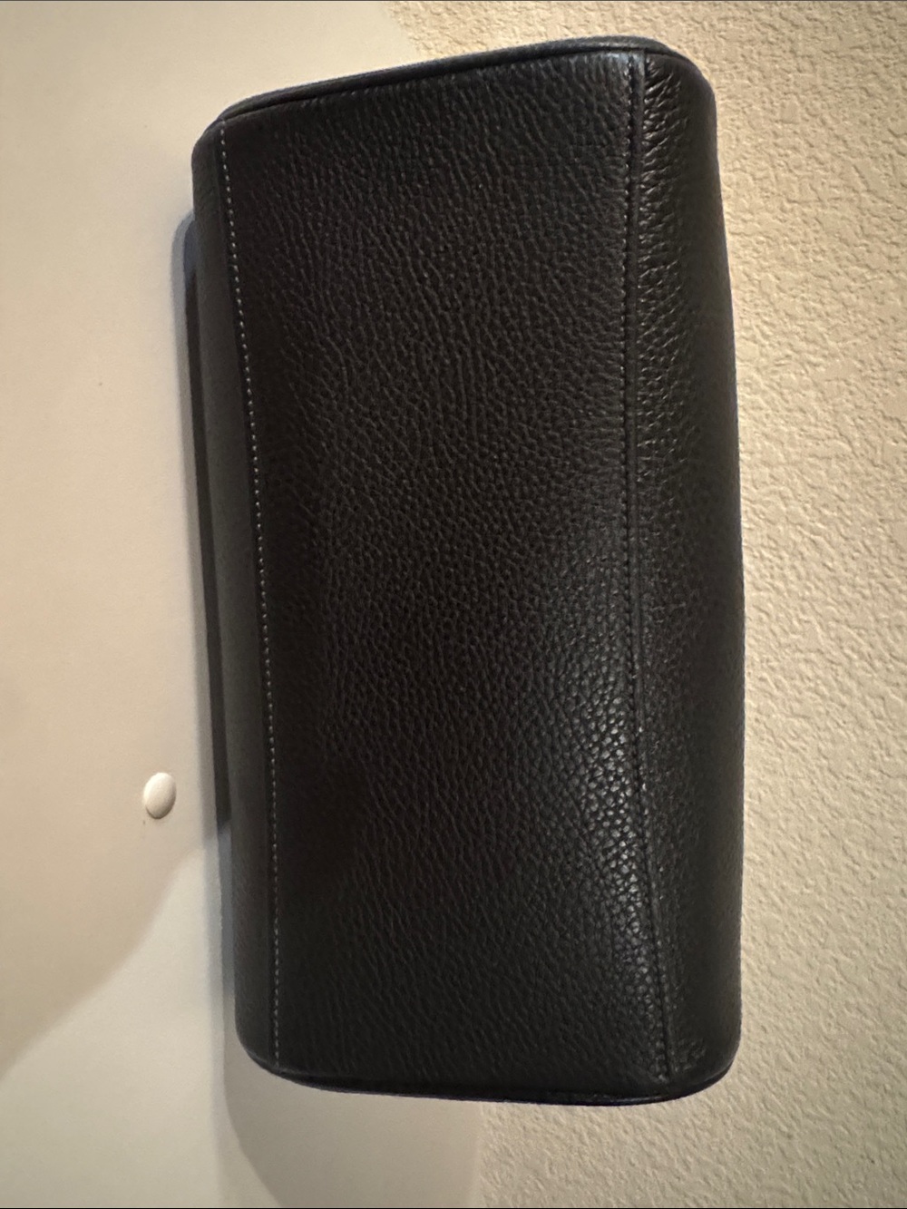 Coach Black Pebble Leather Rowan with Gold Hardware - Picture 4 of 7
